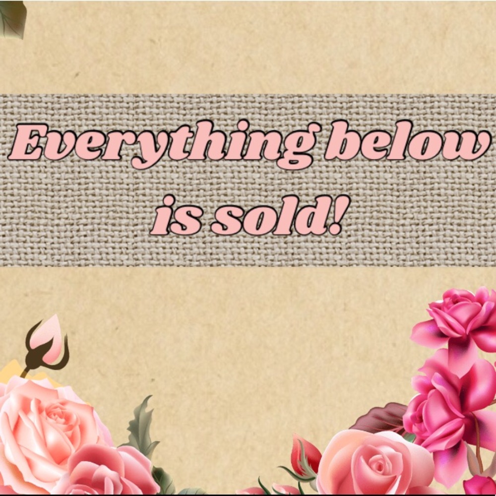 Scroll up for items, thanks for shopping!